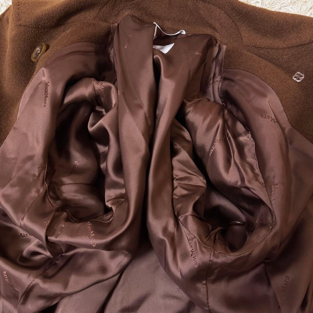 ☆極美品☆マックスマーラ　アイコンコート　101801　カシミヤ　ブラウン　38