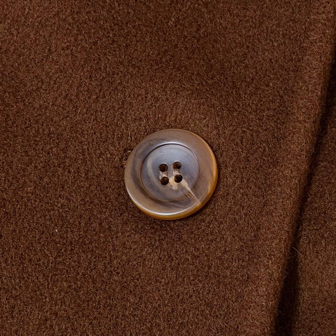 ☆極美品☆マックスマーラ　アイコンコート　101801　カシミヤ　ブラウン　38