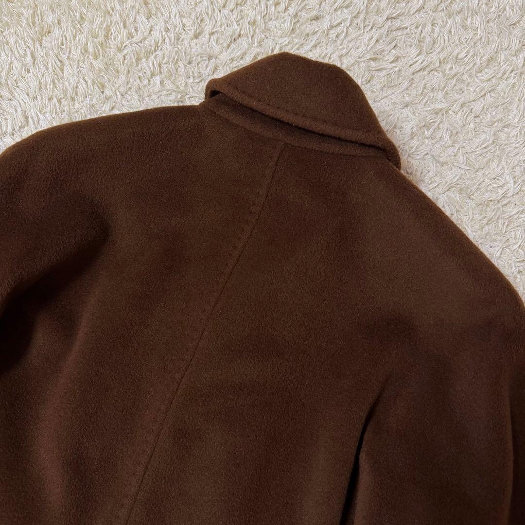 ☆極美品☆マックスマーラ　アイコンコート　101801　カシミヤ　ブラウン　38