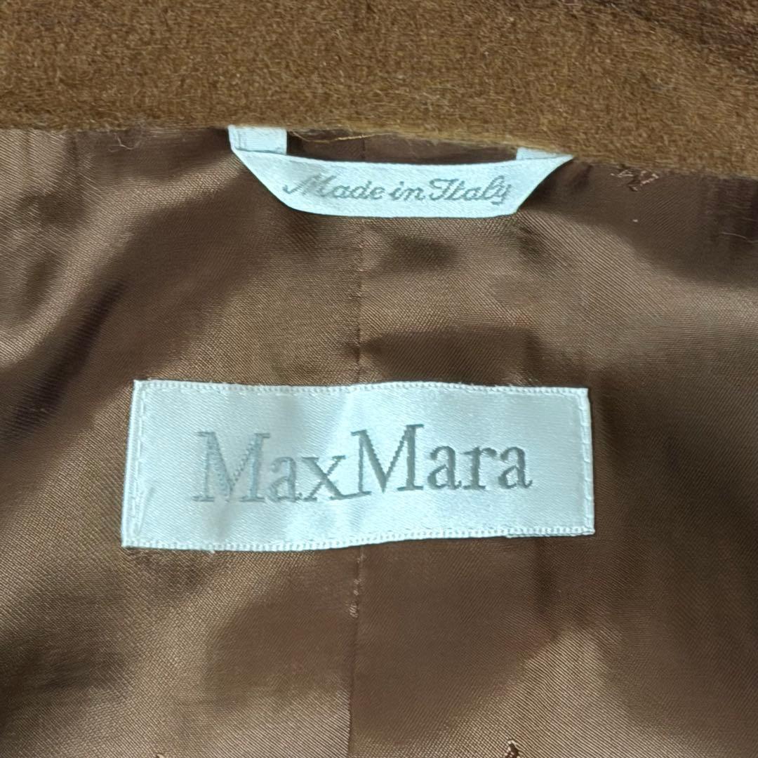 ☆極美品☆マックスマーラ　アイコンコート　101801　カシミヤ　ブラウン　38
