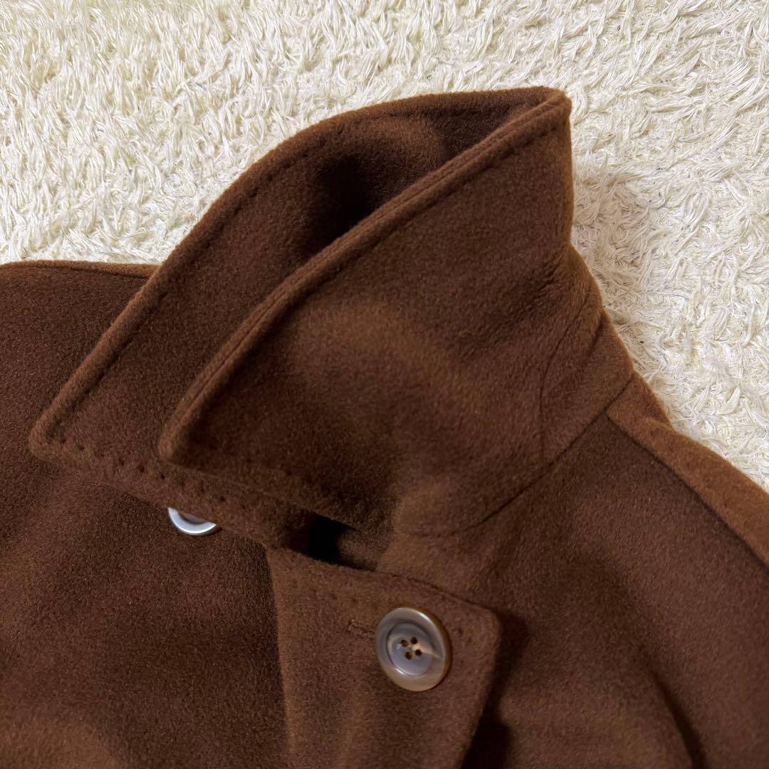 ☆極美品☆マックスマーラ　アイコンコート　101801　カシミヤ　ブラウン　38