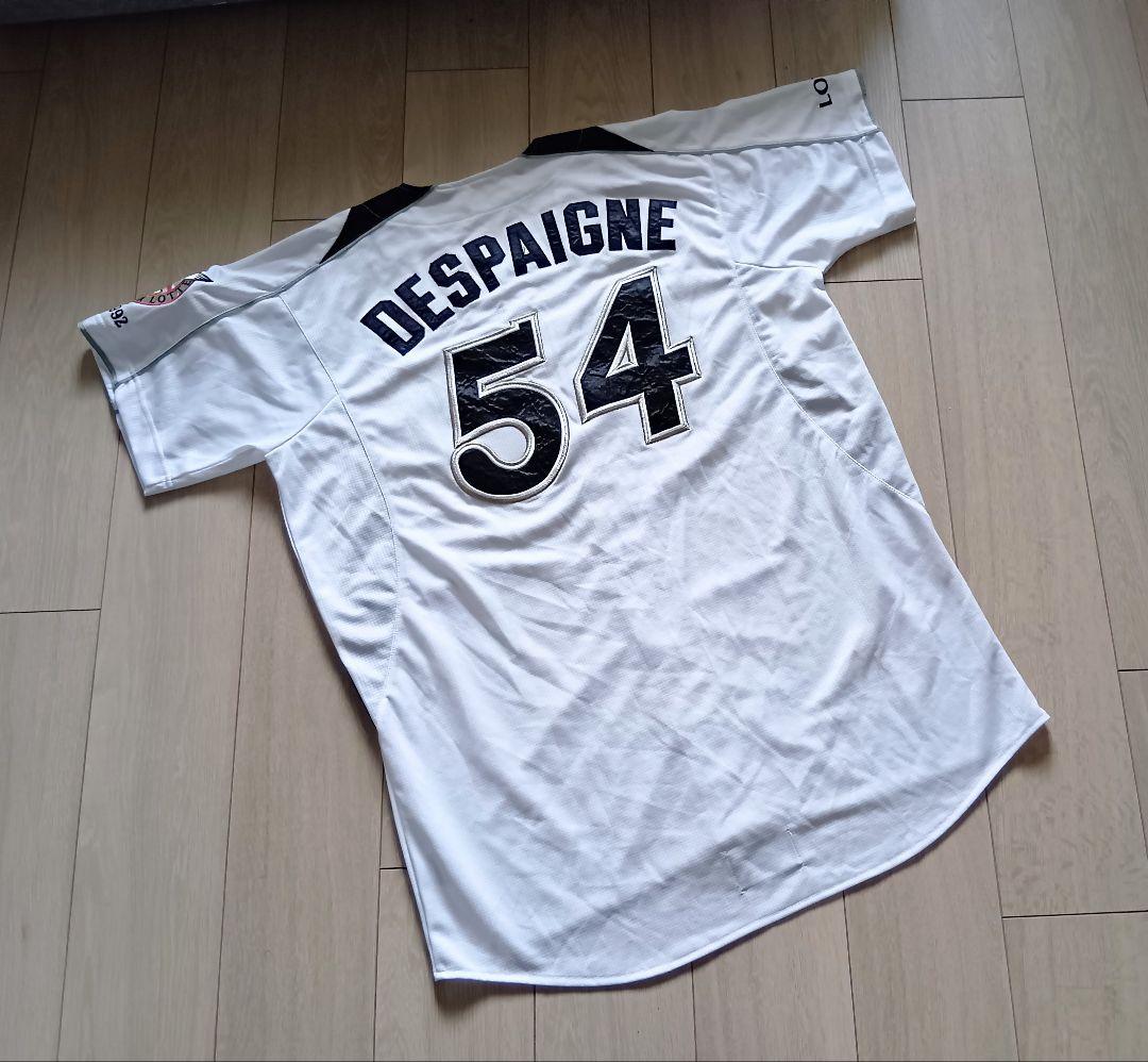 【限定】ロッテ　マリーンズ　デスパイネ　サード　ユニフォーム　デスパイネ　フリー