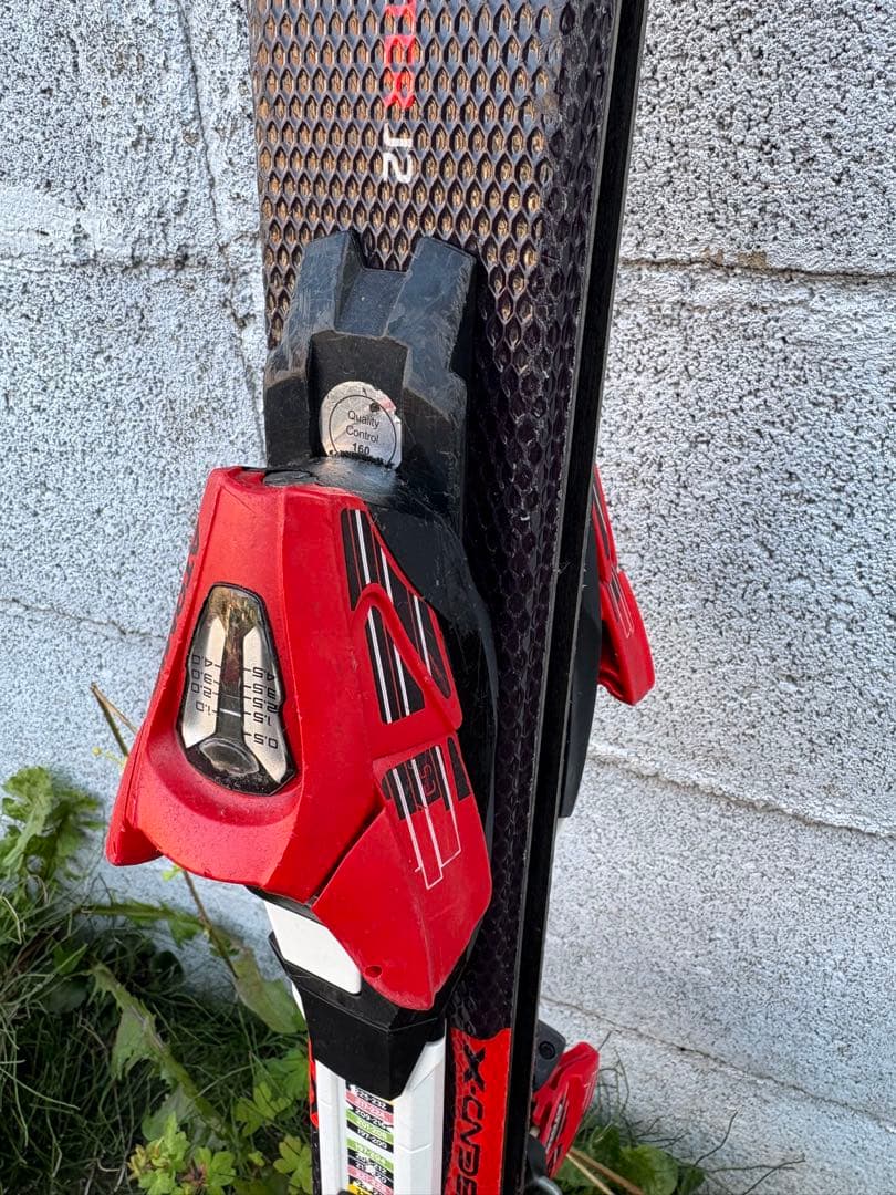 ATOMIC スキー板 100cm レッド/ブラック