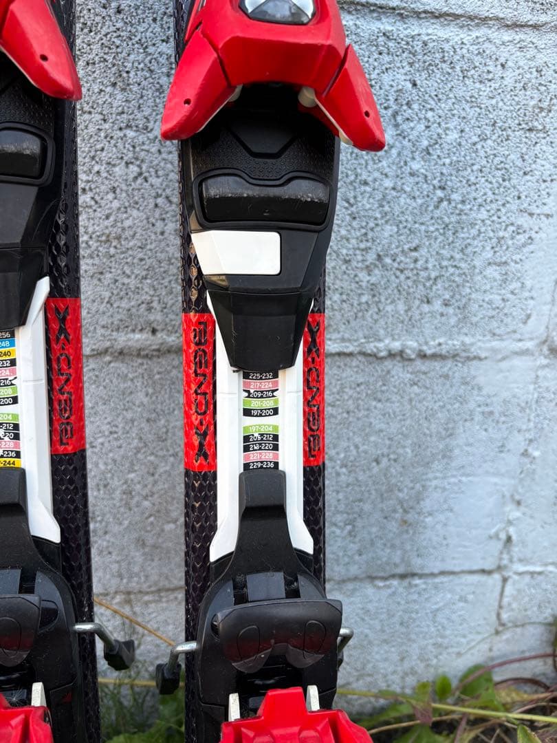 ATOMIC スキー板 100cm レッド/ブラック