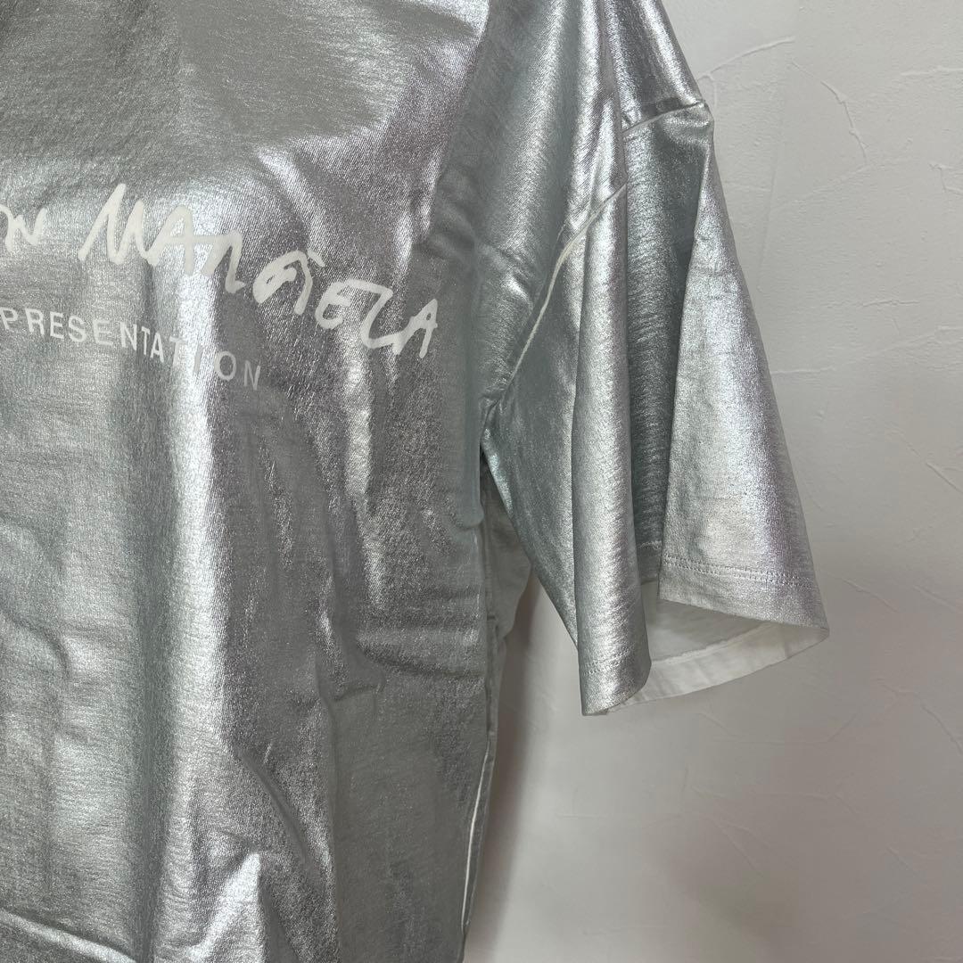 MM⑥ silver T-shirt BIG 希少　ユニセックス