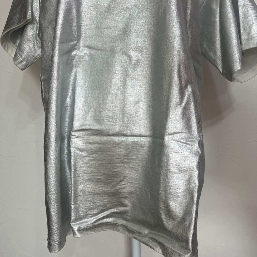 MM⑥ silver T-shirt BIG 希少　ユニセックス