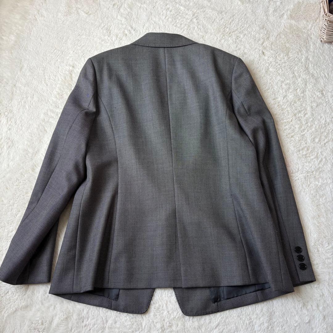 高品質　美品　NewYorker ダークグレー スーツ　 スカートスーツ　13号