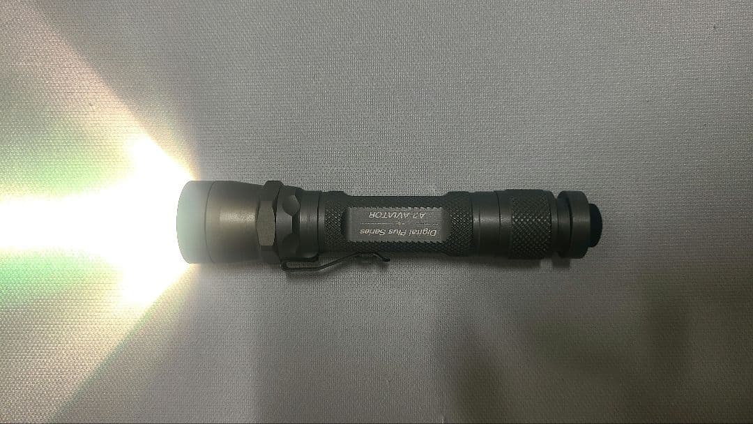 SUREFIRE シュアファイア A2 AVIATOR キセノンバルブ　緑LED
