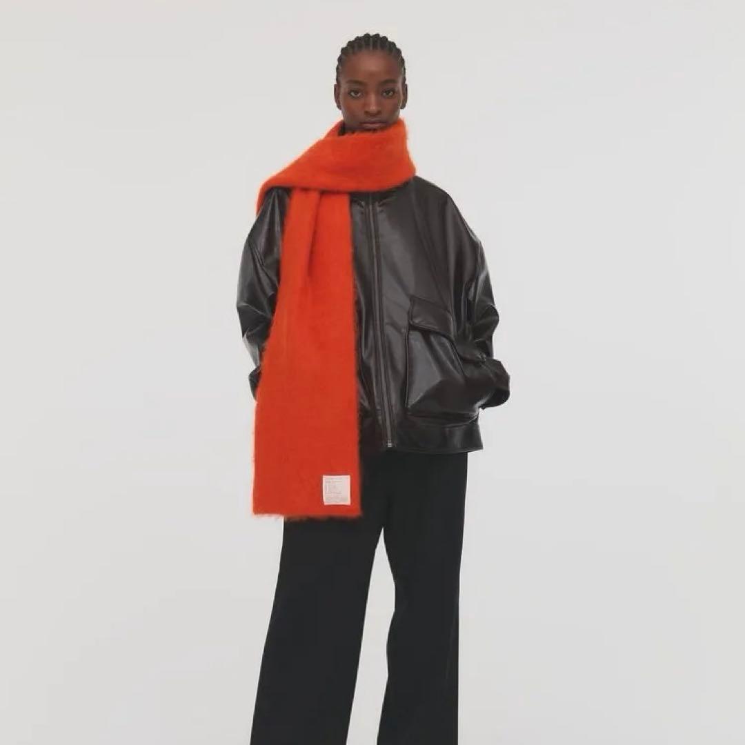 ieefar カシミヤ100%　マフラー　ストール　日本製　Mサイズ