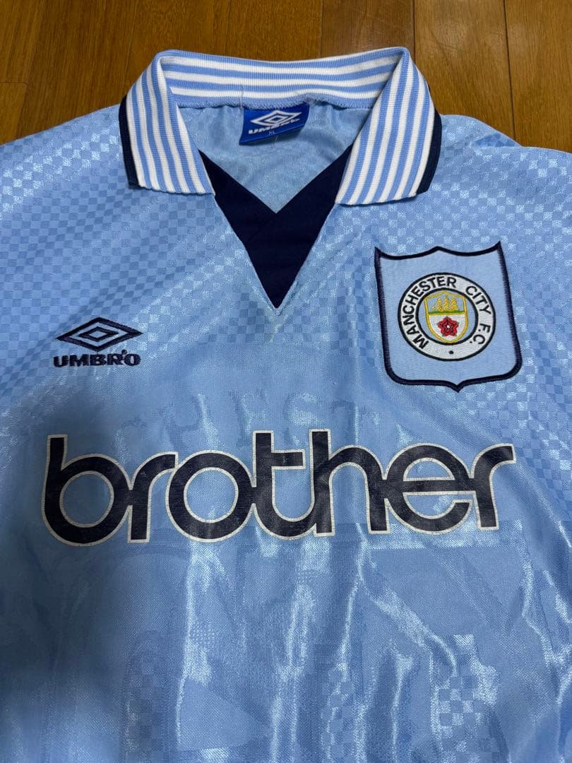 95 / 97マンチェスターシティ　ホーム　ユニフォーム　XL