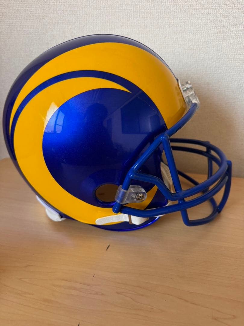 g855 ロサンゼルス ラムズ リデル スピード オーセンティック ヘルメット