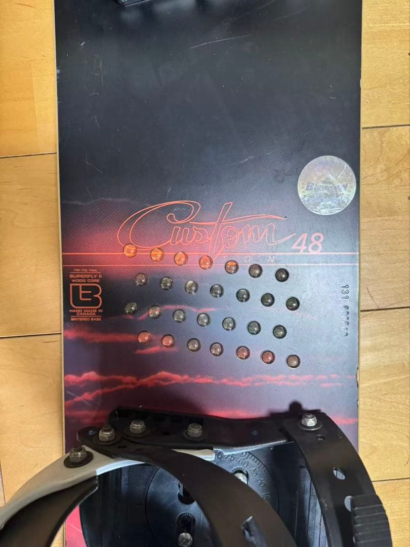 BURTON バートン　カスタム　スノーボード板　スノーボードセット