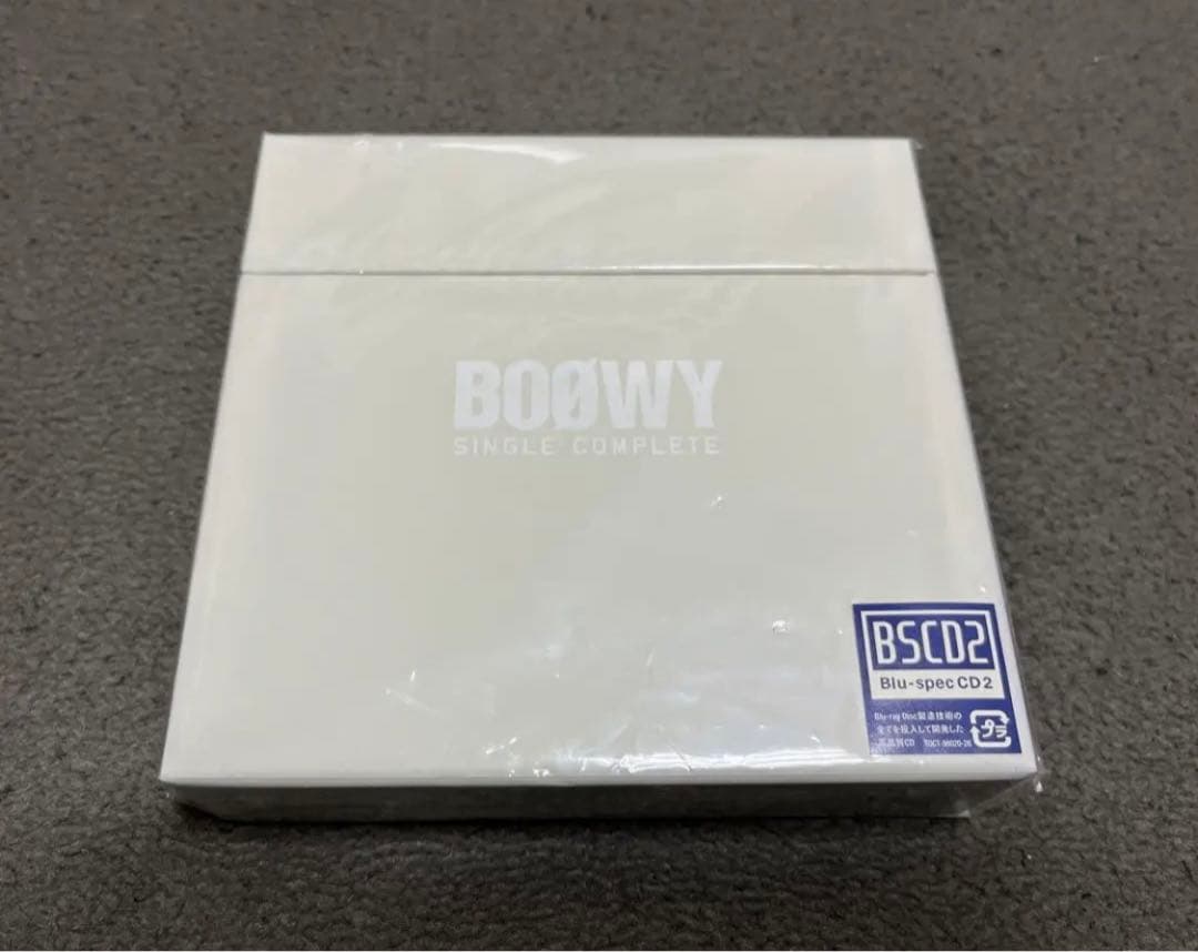 邦楽 BOOWY SINGLE COMPLETE BOX CD