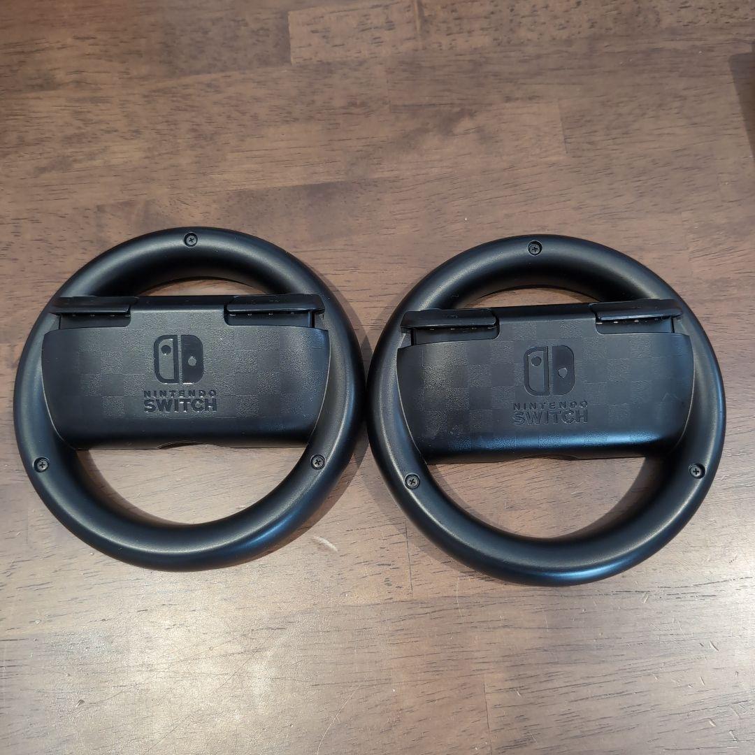 Switch マリオカート8 デラックス+コース追加パス ジョイコンハンドル付き