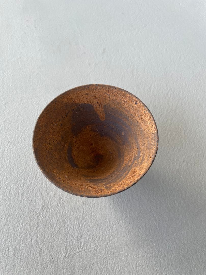 二階堂明弘 三角カップ 中国茶 茶杯 伊豆