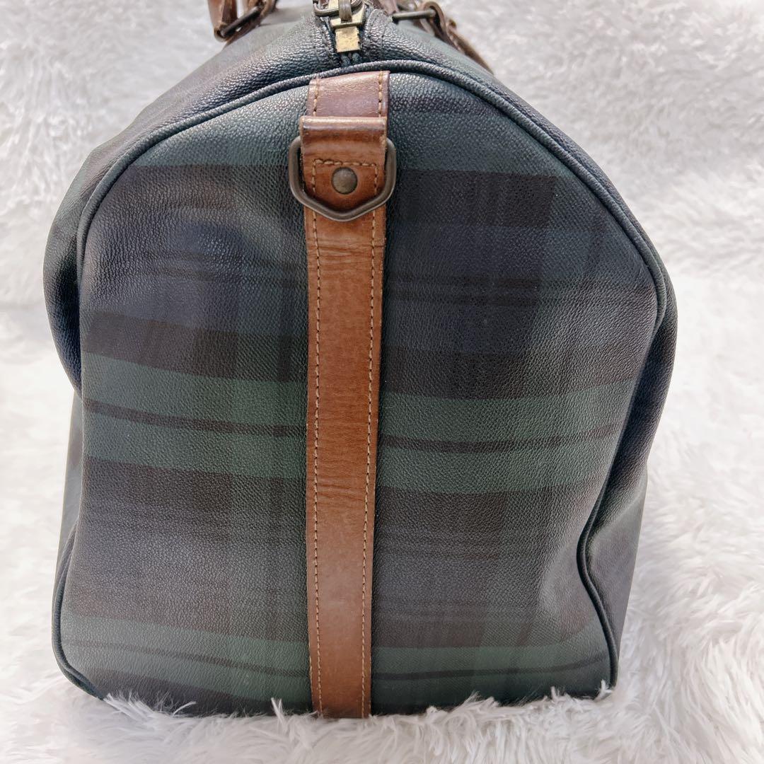 ラルフローレン ブラックウォッチ ボストンバッグ　特大　大容量 ビンテージ 希少