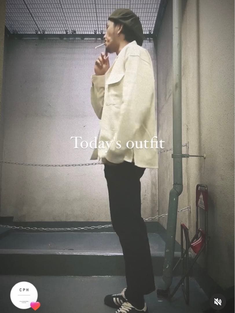 CPH 575AS ARMY SERGE CASQUETTE カワシマタカヒロ