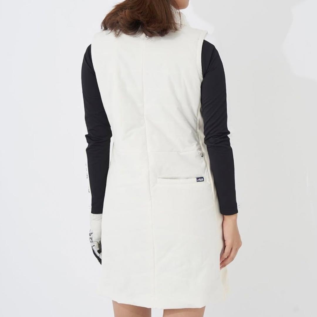 [フィラ ゴルフ] ワンピース ベスト 袖なし レディース M スポーツ ゴルフ