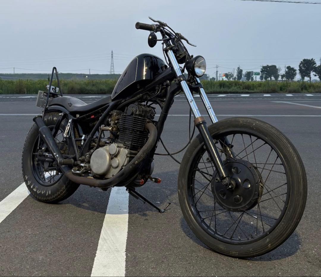 SR400 ハイマウントスポーツタンク タンク内サビなし！