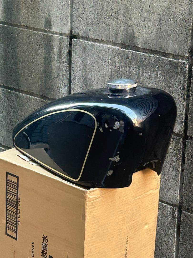 SR400 ハイマウントスポーツタンク タンク内サビなし！