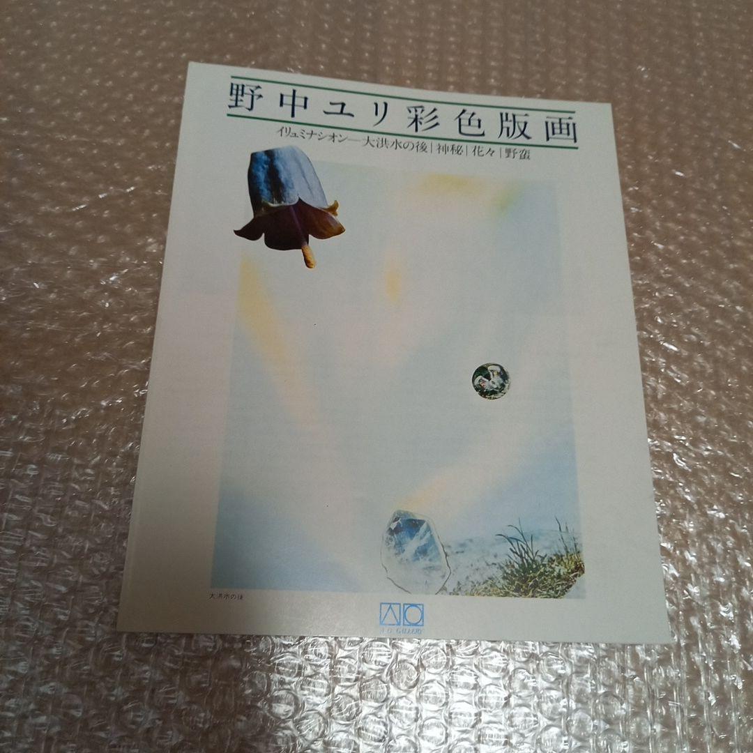 野中ユリ先生著作　野中ユリ画集　妖精たちの森　文　澁澤龍彦先生　初版カバー帯付属