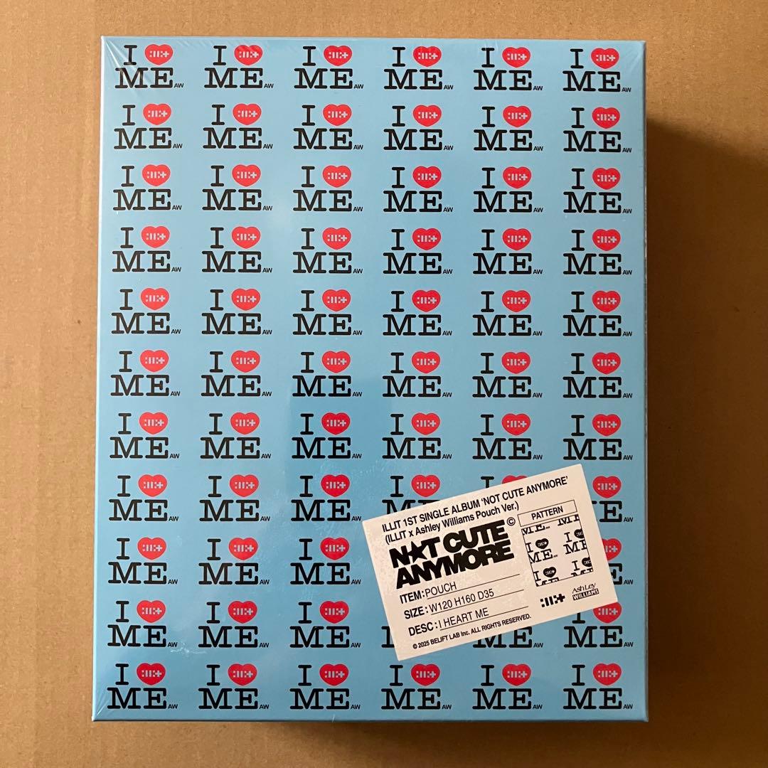 【新品未開封】ILLIT NOT CUTE ANYMORE Pouch Ver.