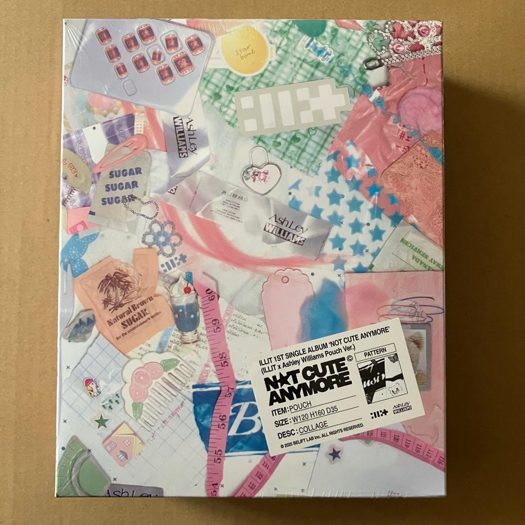 【新品未開封】ILLIT NOT CUTE ANYMORE Pouch Ver.