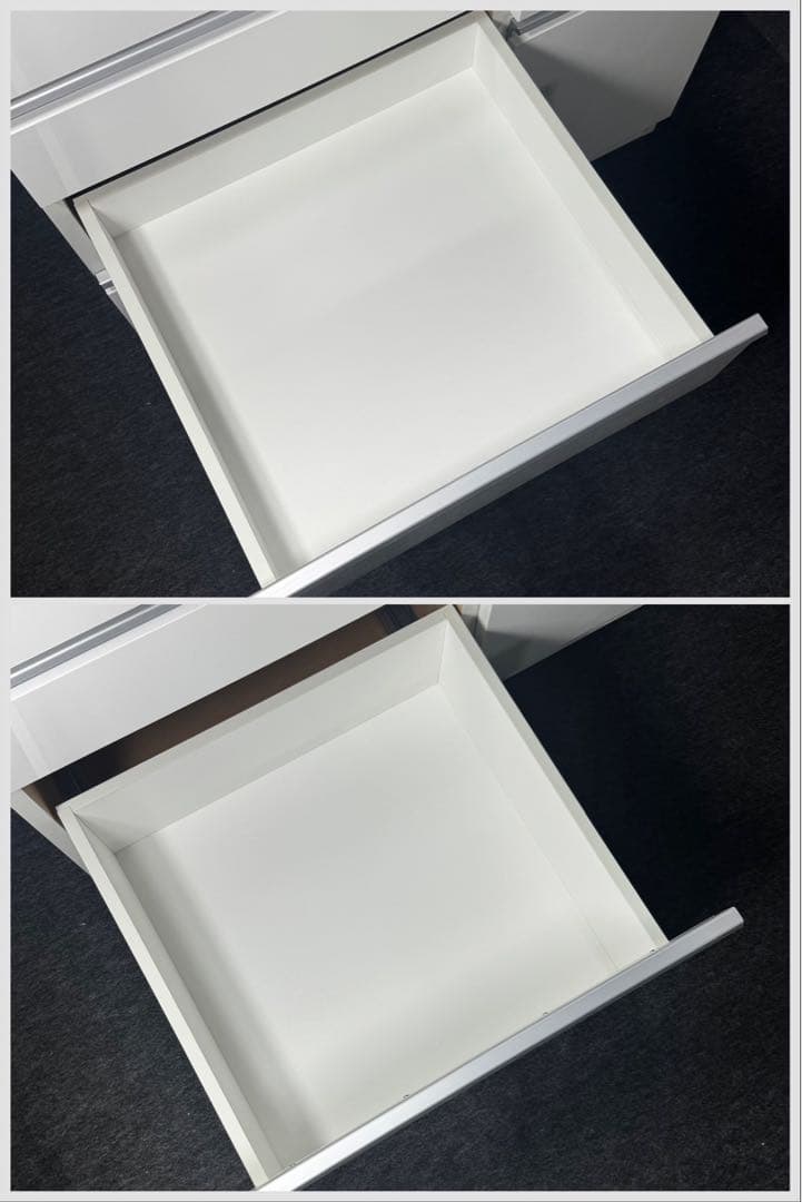 ニトリ 食器棚 幅90cm キッチンボード ホワイト 白 d5217