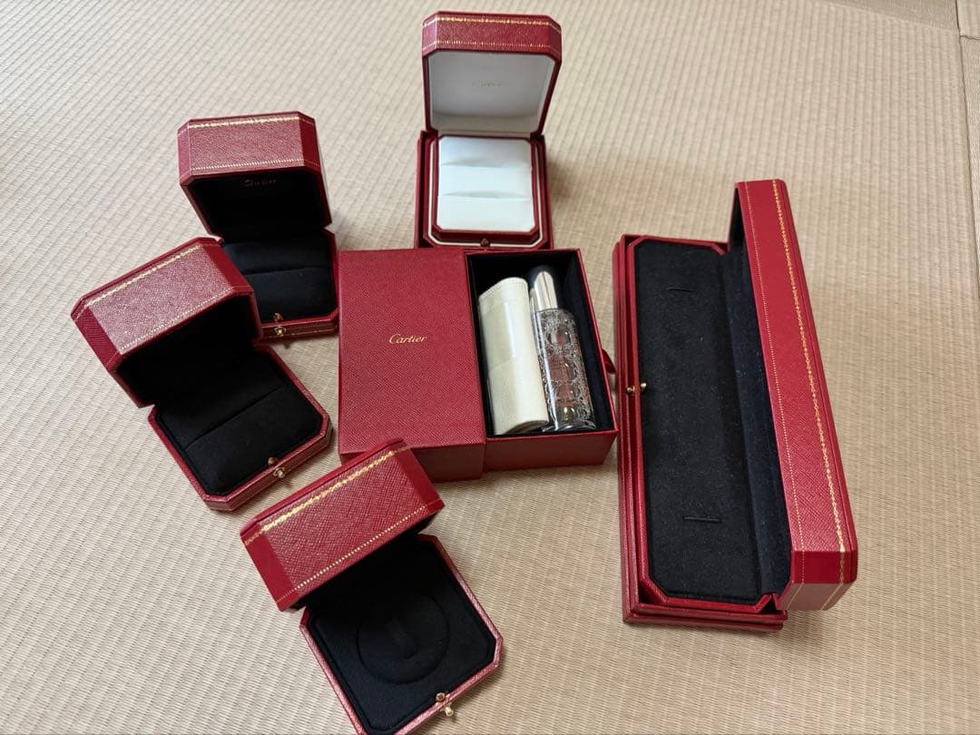 【美品】Cartier ジュエリーボックス 6個セット