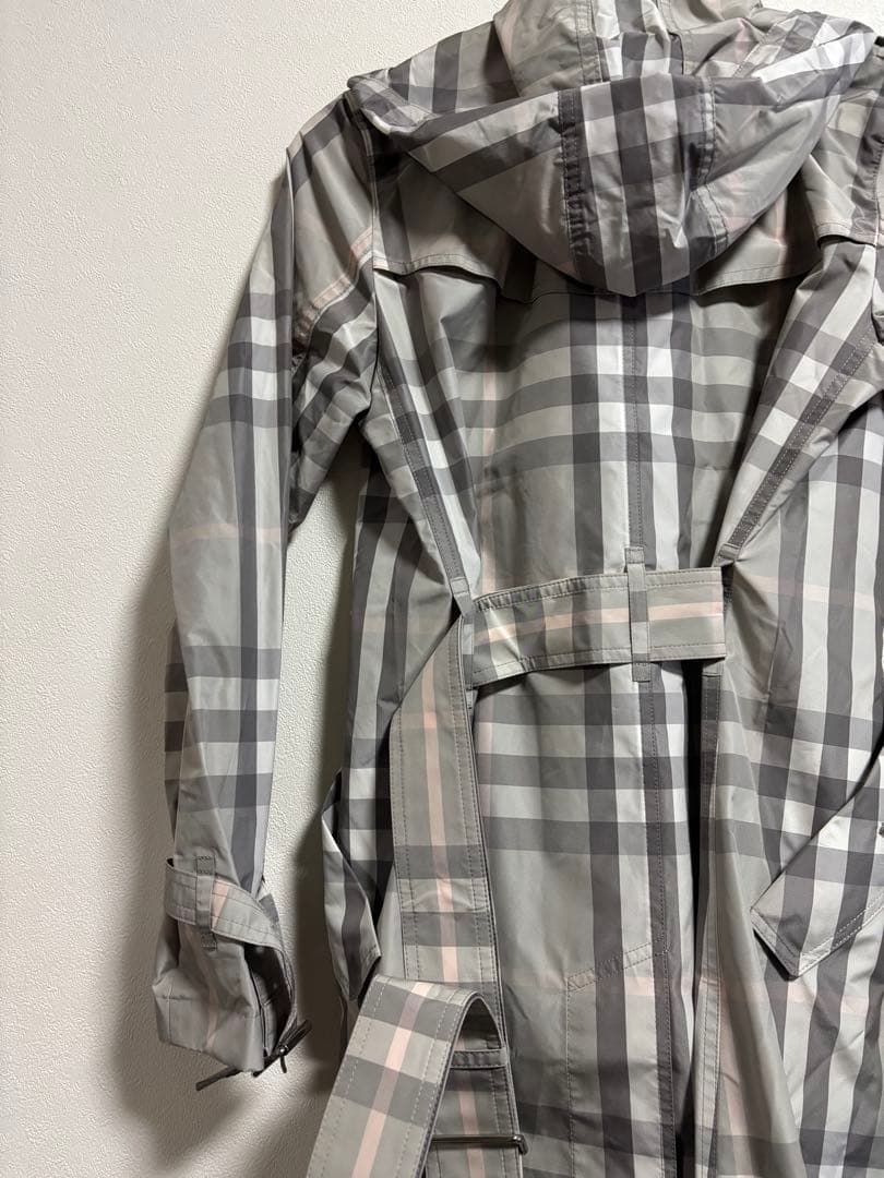 L*y様 超美品❗️バーバリーロンドン トレンチコート ベルト チェック 38