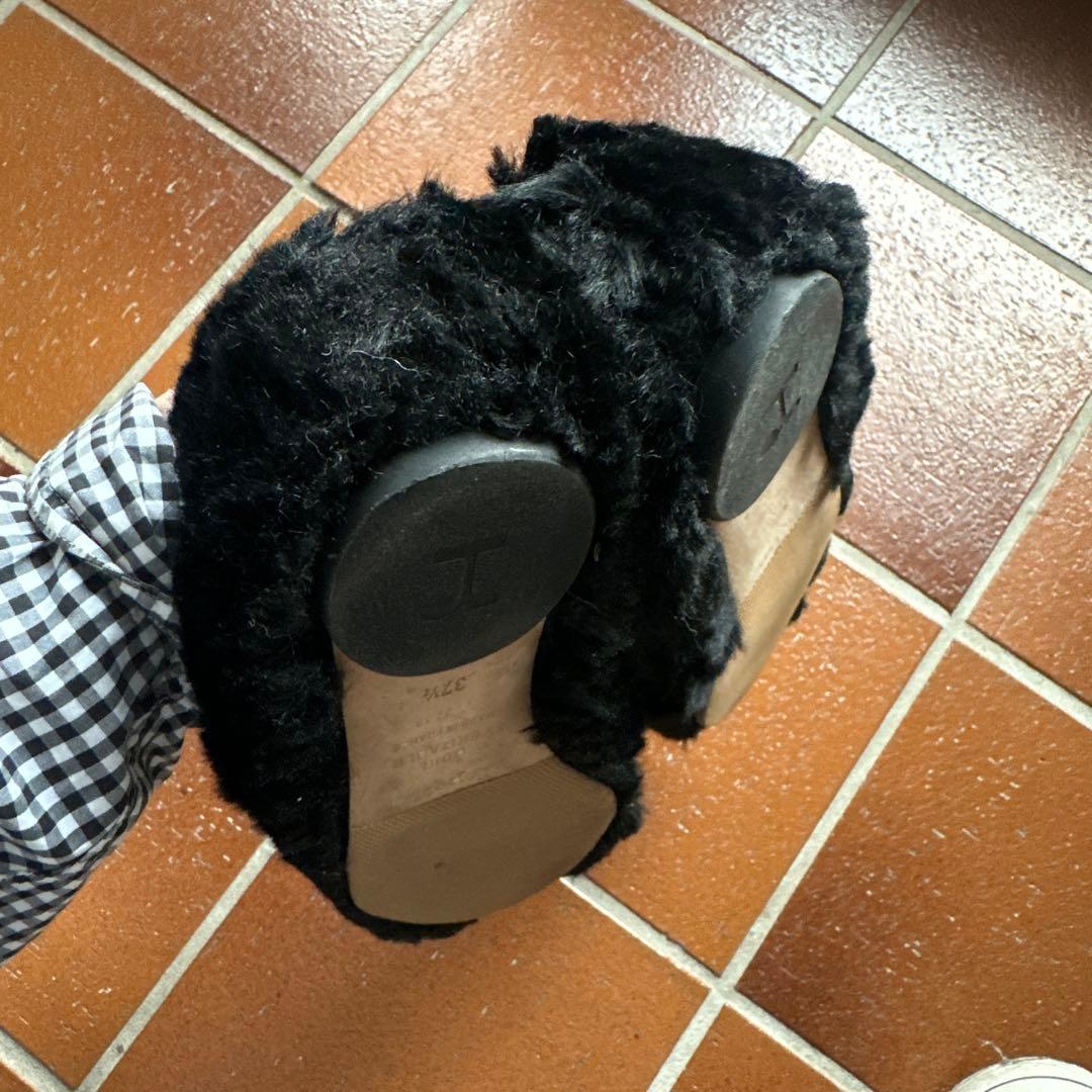 Repetto ブラック バレエシューズ　37ハーフ