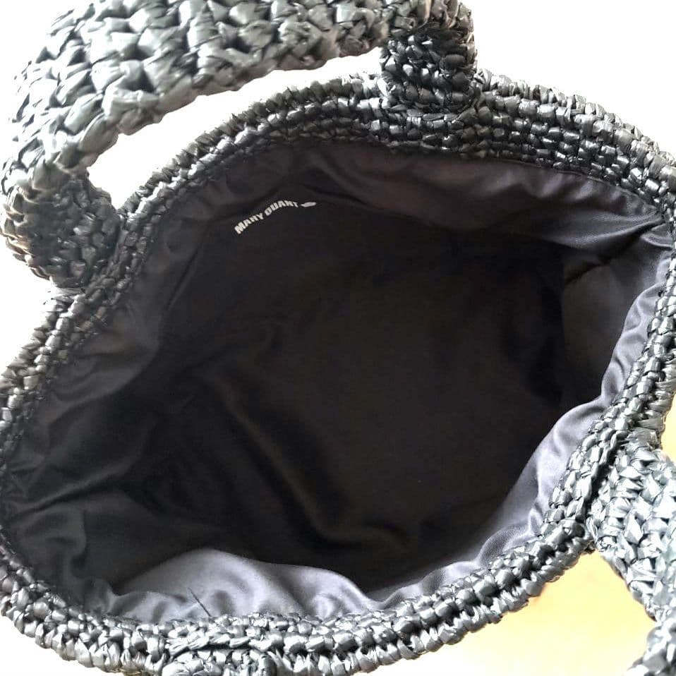 クロッシェラフィアライク トート マリークワント(MARY QUANT)