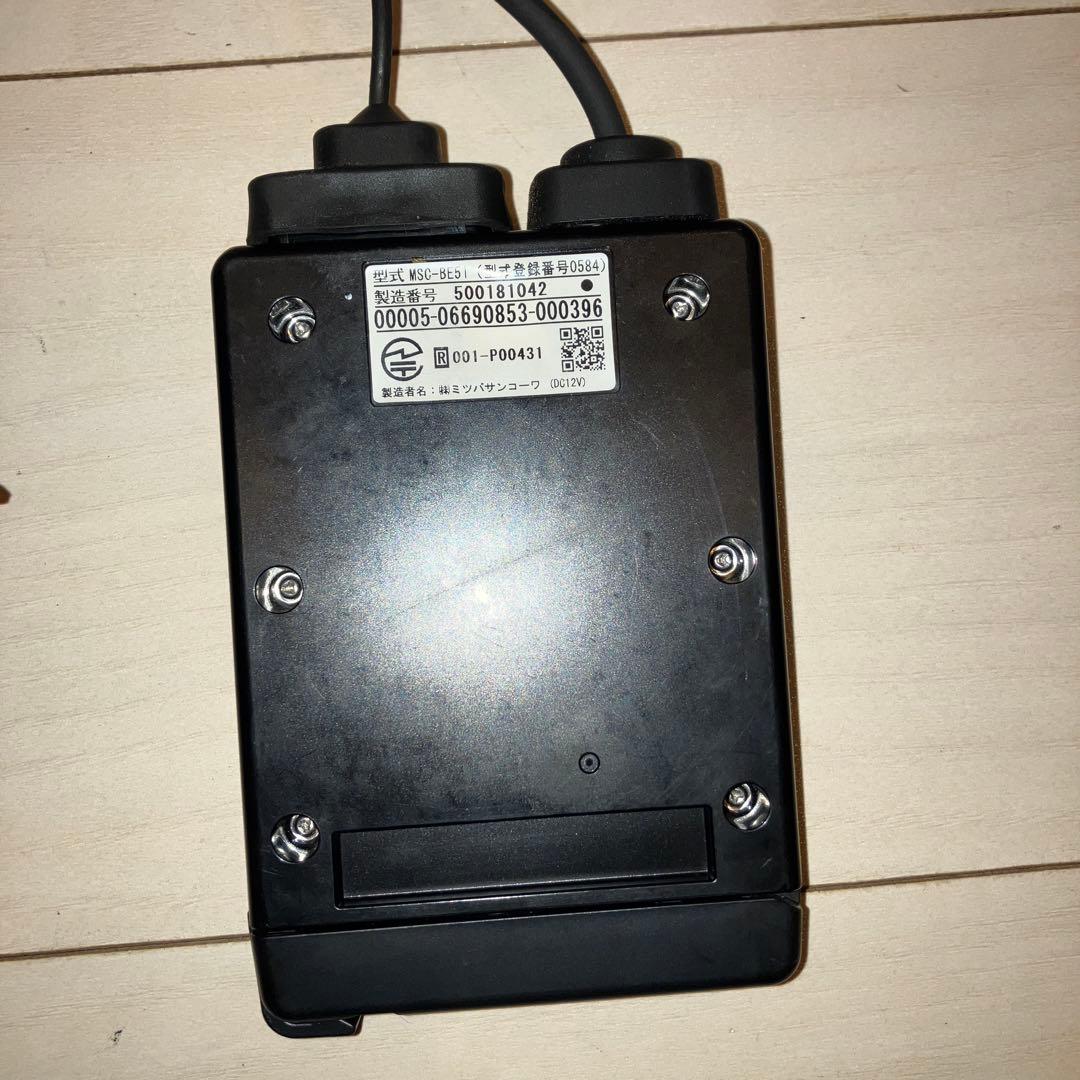 MSC-BE51 MITSUBA ミツバサンコーワ ETC バイク用 二輪用