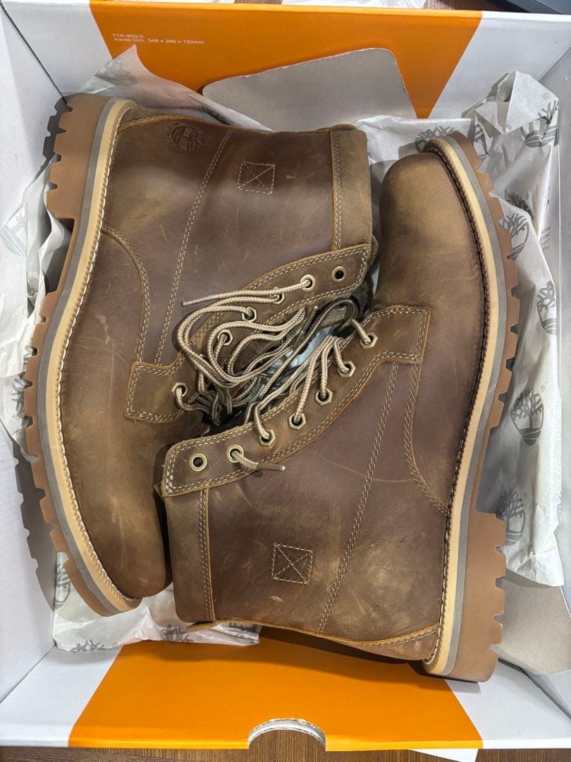 【28cm】Timberland ブラウン ワークブーツ　レッドウッドフォールズ