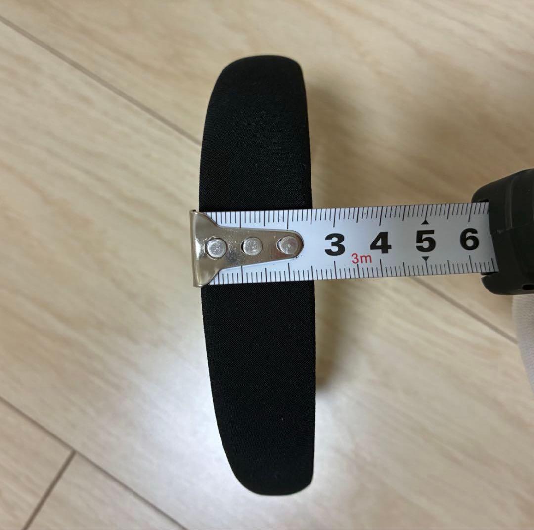 極美品✨ALEXANDRE DE PARIS ブラック ヘアバ ンド フランス製