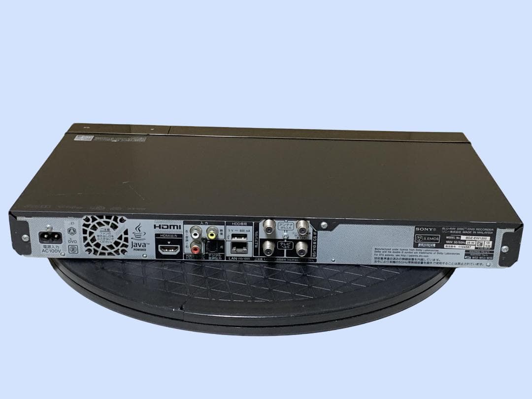M8431 SONY ブルーレイディスクレコーダー BDZ-EW1200