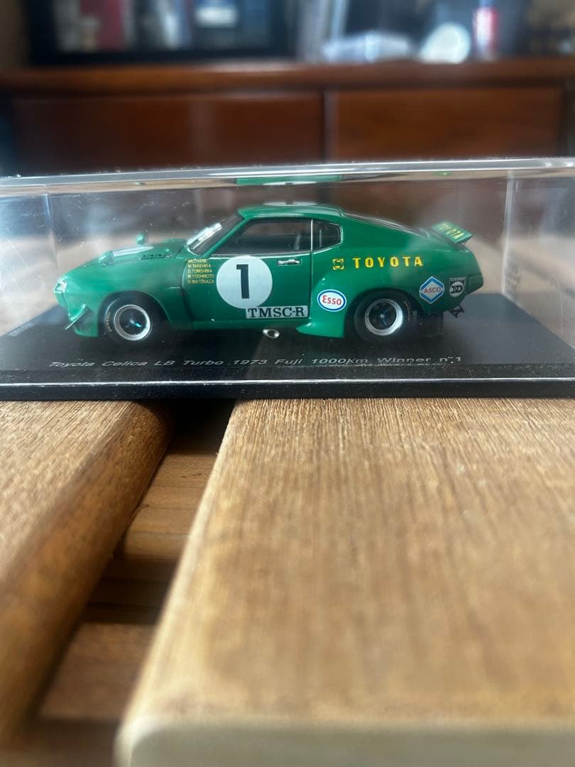 トヨタ セリカターボミニカー 1/43グリーン