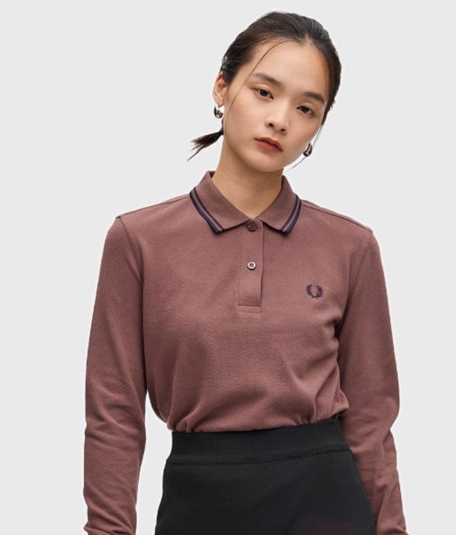 k*o様 フレッドペリー FRED PERRY ポロシャツ ブラウン