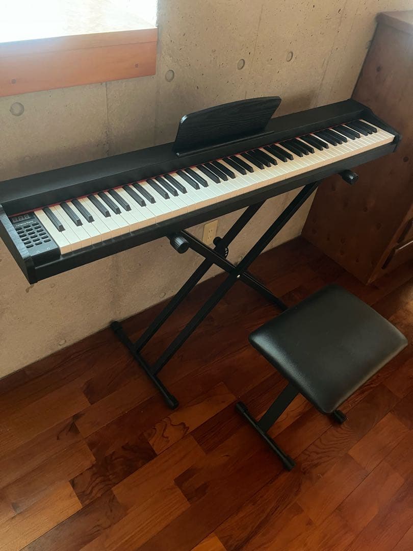 88鍵 電子ピアノ スタンド・椅子付き