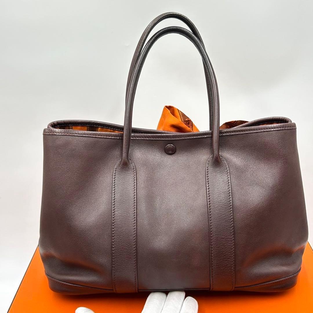 ❣️エルメス❣️HERMESガーデンツイリーTPMハンドバッグ【美品】ツイリー
