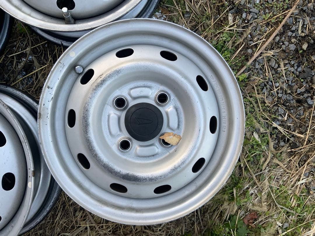 別途送料1500 ダイハツ　純正　4穴　12インチ　スチールホイール　4本セット