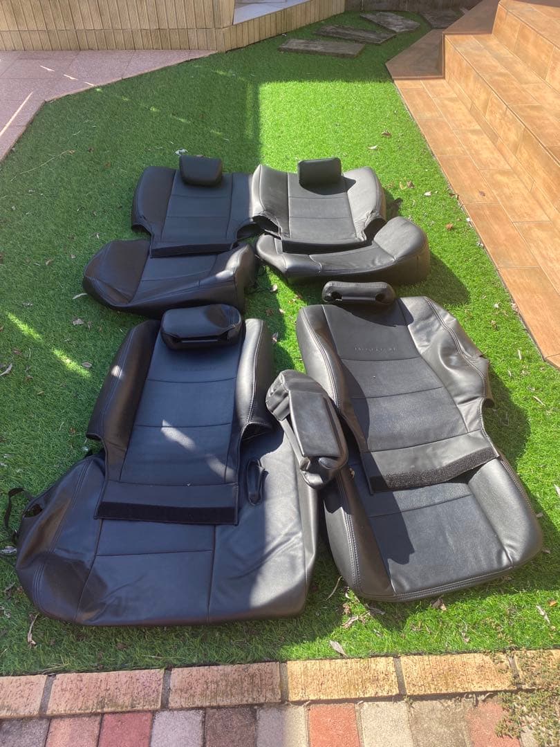 スティングレー スズキ シートカバー 黒