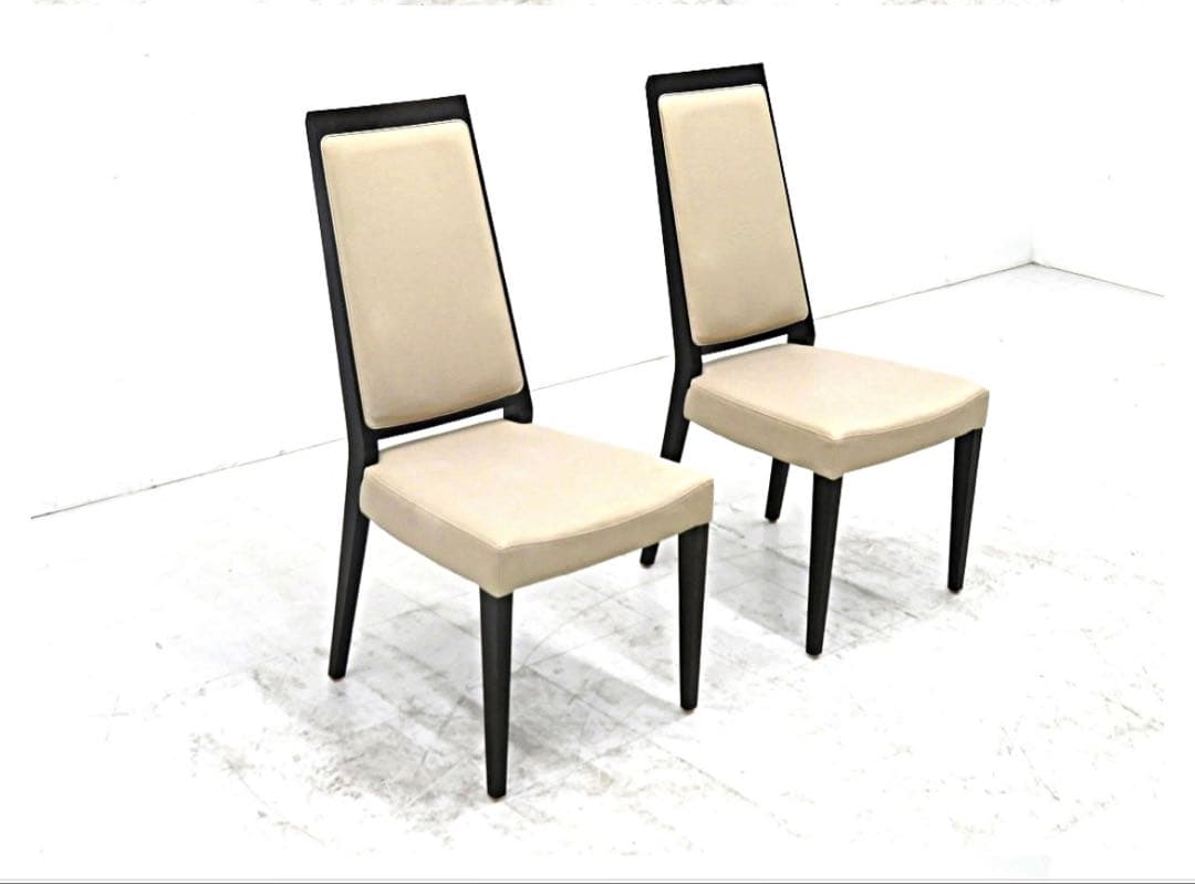 ⭐️karimoku ベージュ ダイニングチェア 2脚セット⭐️