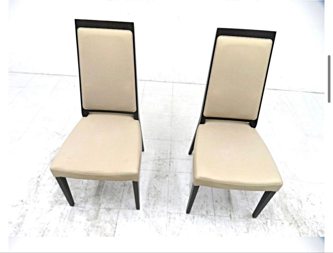 ⭐️karimoku ベージュ ダイニングチェア 2脚セット⭐️