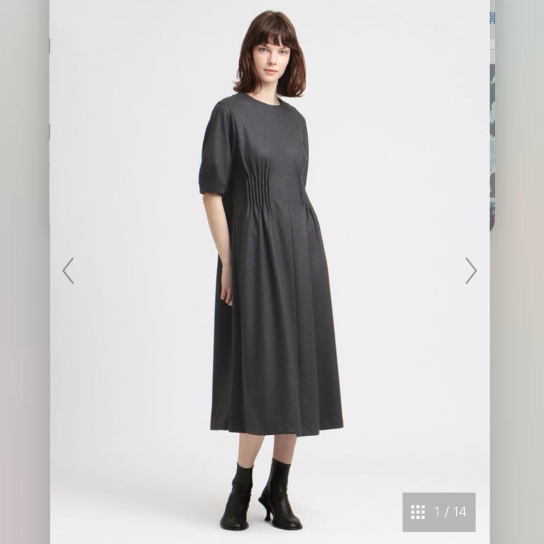 theory luxe Rio Jersey Annise ダークグレー　38