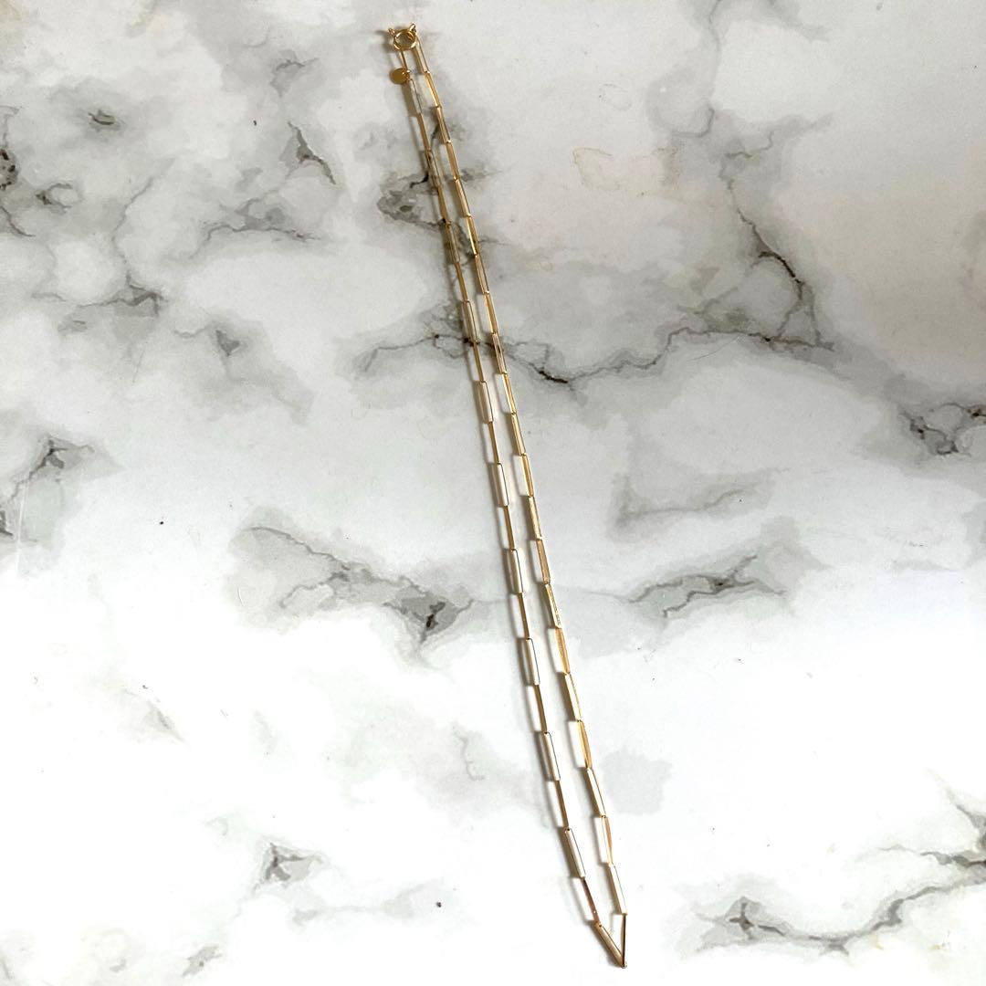 k18 ネックレス 鎖型　イエローゴールド