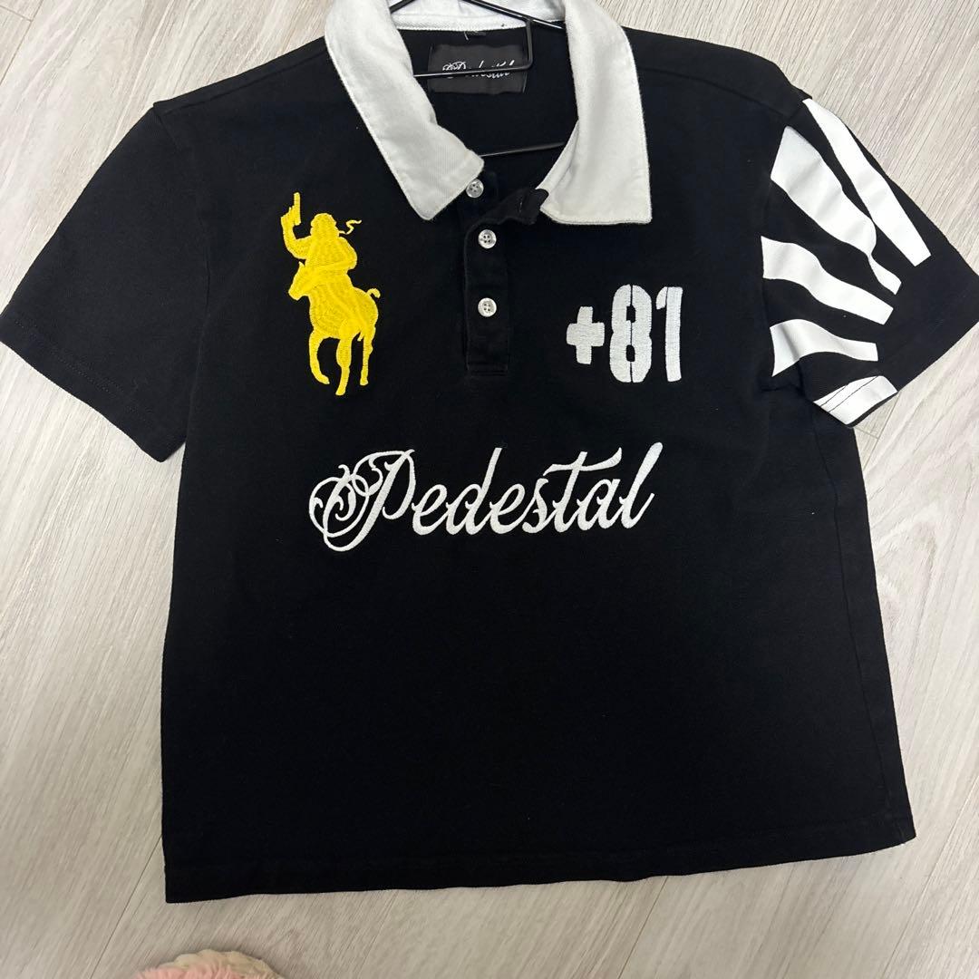 Pedestal 日本地図ポロシャツ