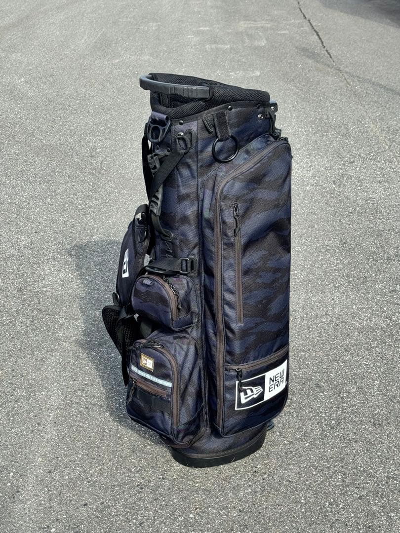 ”中古”ニューエラ　NEWERA ゴルフバック　キャディバッグ