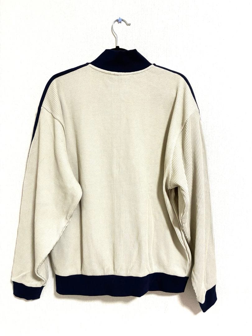 【週末値下】 adidas ジャージ ワッフル トラックジャケット オフホワイト