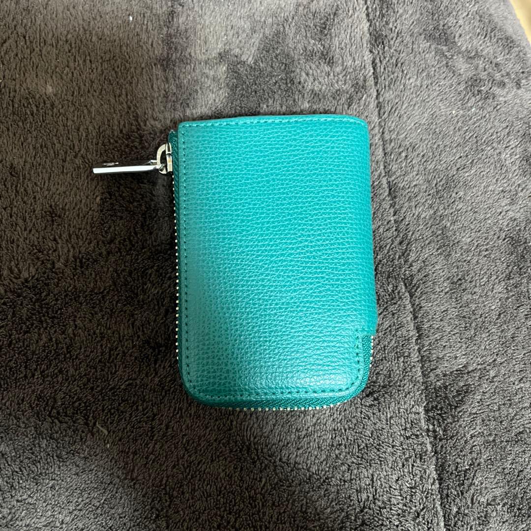 ターコイズ レザー キーケース